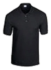 Herren schlichtes Poloshirt kurzärmelig | trockene Mischung Pikee Top normaler Sommer - Bild 1 von 3