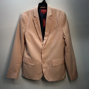 Guess Men’s Stark Blazer FORMAL pink jacket powder rose Size Large New Jacket - Picture 1 of 7
