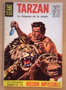 TARZAN GEANT - N°1 (3ème trimestre 1969) - Etat Collector - Imagen 1 de 16
