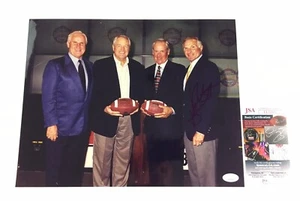 Foto firmada por Nick Buoniconti 11x14 certificado de autenticidad JSA Miami Dolphins 1972 - Imagen 1 de 3