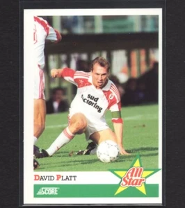 DAVID PLATT 1991-92 Italian Score Soccer Card BARI #406 PSA - Picture 1 of 2
