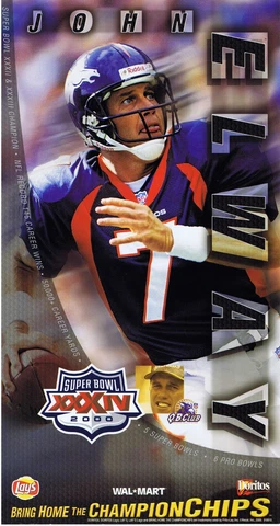 John Elway Poster XXXIV Superbowl, 8x12 mint condition Cover