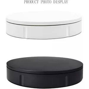 360° Electric Rotating Display Stand Photography Turntable Show Holder + Remote - Picture 1 of 16