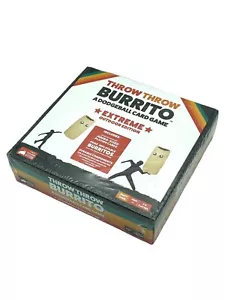 Throw Throw Burrito a Dodgeball Card Game Extreme Outdoor Edition New Sealed - Picture 1 of 3