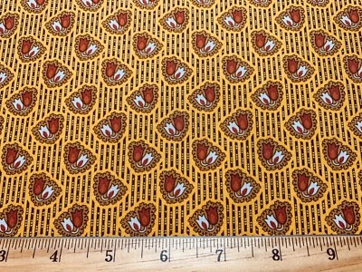 Marcus Fabrics Temecula MATERIAL MADDERS Sheryl Johnson 1800s Civil War Repro FQ - Image 1 of 4