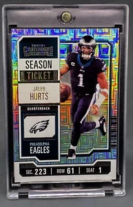 Jalen Hurts RARO MOJO REFRACTOR TARJETA DE INVERSIÓN SSP PANINI EAGLES MVP COMO NUEVO - Imagen 1 de 2