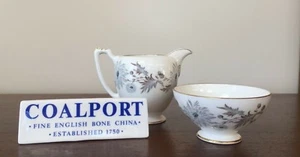 Coalport MY FAIR LADY Mini Creamer & Open Sugar Bowl - Picture 1 of 10