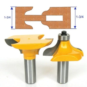 2 pc 1/2 SH Ogee Entry Door For Long Tenons Router Bit S - Picture 1 of 12