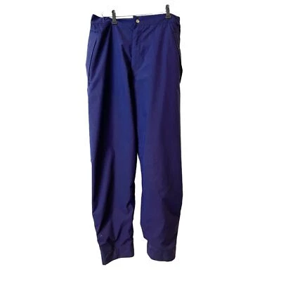 Ashworth Golf Blue Over Pants Weather Resistant Large Pull On Sports Athletic - Image 1 of 4