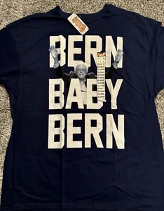 Bernie Sanders Bern Baby Bern Grafik T-Shirt Herren XL Spencer’s 2016 Ära - Bild 1 von 3