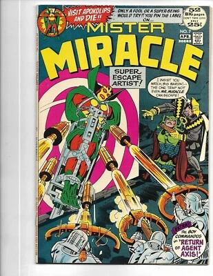 Mister Miracle #7, 1972, Near Mint +, 9.6-9.8, Jack Kirby era classic, Bronze - Image 1 of 3