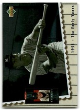 1995 UPPER DECK BASEBALL HEROES MICKEY MANTLE NEW YORK YANKEES #1