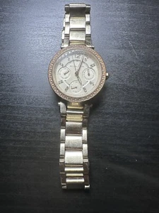 Michael Kors Gold-Women Watch - MK5616 - BROKEN - Does Not Tick, Scratches - Picture 1 of 8
