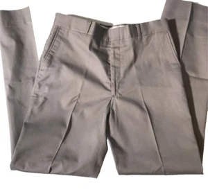 Norton Ditto Unisex Anzughose braun Taschen vorne flach Hose 33 - Bild 1 von 6