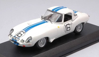 MODELLINO AUTO STATICO BEST MODEL JAGUAR E TYPE SPYDER 24H LE MANS 1963 1/43 - Immagine 1 di 4