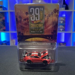 2025 Hot Wheels 39th LA Convention CA 2022 Ford Mustang Shelby GT500 - Bild 1 von 1