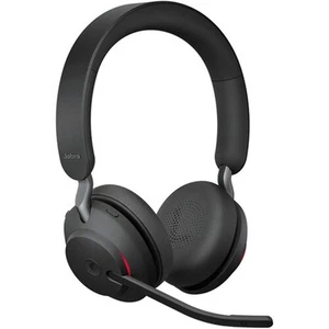 Casque intra-auriculaire stéréo sans fil Jabra Evolve2 65 - Noir Réf. #1943189 - Photo 1/2