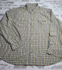 Camisa de hombre Duluth Trading Co a cuadros manga larga con botones 3XL - Imagen 1 de 5