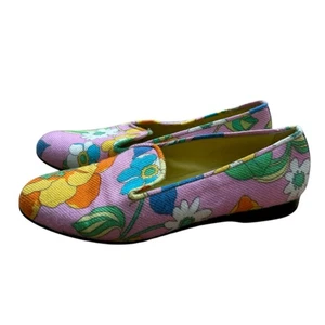 Hadleigh’s Floral Slippers Multicolor Pink Womens Size 38 / US 8 - Picture 1 of 9