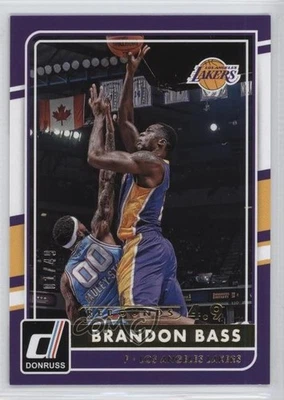 2015-16 Panini Donruss Rebounds /49 Brandon Bass #42 - Image 1 of 2