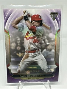 2019 Topps Triple Threads - Paul Goldschmidt #81 Amethyst /299 - Picture 1 of 4