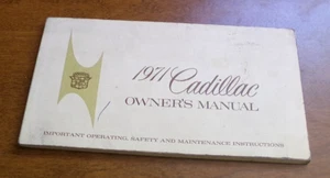 1971 Cadillac Owners Manual - Picture 1 of 2