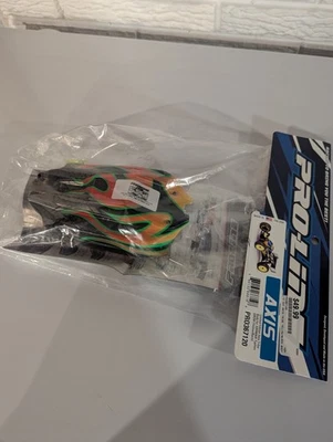 Pro-Line PRO367120 1/14 Pre-Cut/Painted Axis Tribe Yellow/Blck Body: Typhon GROM - Image 1 of 4