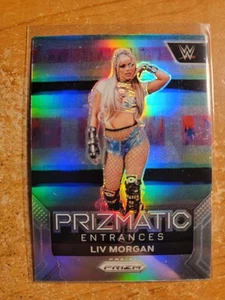 2024 Panini Prizm WWE - Prizmatic Entrances Liv Morgan #9 Silver Prizm - Picture 1 of 1