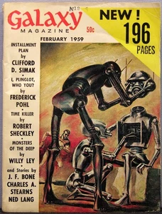 Galaxy Science Fiction February 1959 Fair - Picture 1 of 3