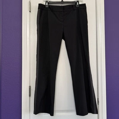 BEBE Vintage Y2K Pin Striped Tuxedo Dress Pants Slacks Women’s Size 10 *RARE* - Image 1 of 4