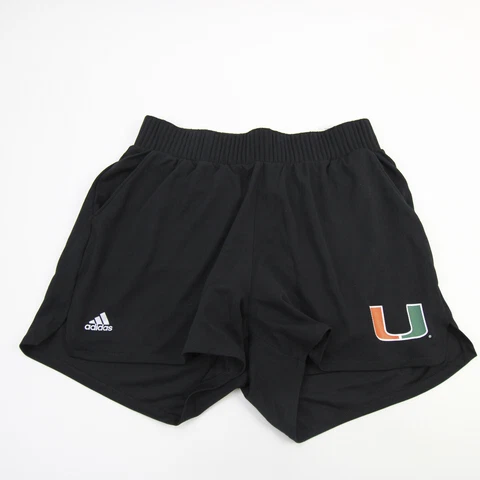 Miami Hurricanes adidas Running Short Women's Black New Cover