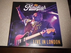 ÁLBUM DE VINILO CHRISTONE "KINGFISH" FIRMADO EN VIVO EN LONDRES - Imagen 1 de 1