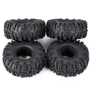 4PCS 1.1'' Rubber Tyre Tire 64mm for 1/18 Traxxas TRX4-M RC Crawler Car Parts - Picture 1 of 34