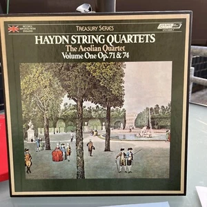 HAYDN STRING QUARTETS 71&74 3 LP BOX AEOLIAN QUARTET 1030f - Foto 1 di 3