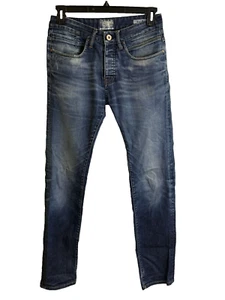 VTG Lee Cooper LCJeans Slim Fit Blue Jeans Mens 31x33 Distressed Medium Wash - Picture 1 of 16