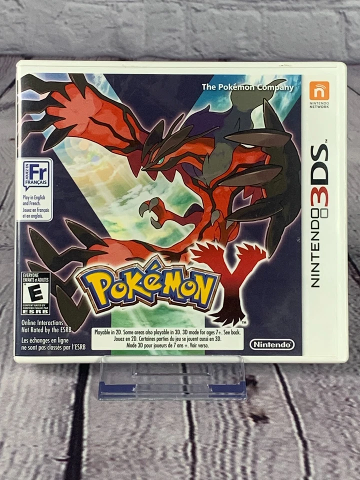 Pokemon Y (Nintendo 3DS, 2013) CIB Complete Tested Very Good Condition - Image 1 of 4