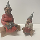 1983 1984 Tom Thomas Clark Julie &amp; Elizabeth Lot Sitting Benches Gift Collection