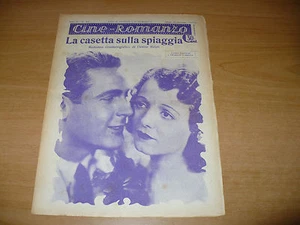 CINEMA CINE-ROMANZO 307 1932 LA CASETTA SULLA SPIAGGIA JANET GAYNOR C.FARRELL - Picture 1 of 1