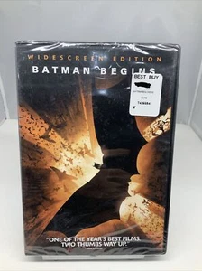 Batman Begins (DVD, 2005) New And Sealed - Picture 1 of 2