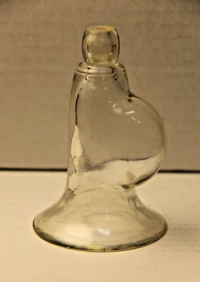 Vintage Nursing Baby Glass Breast Milk Pump Unknown Manufacture 1930 - 1940 - Image 1 of 4