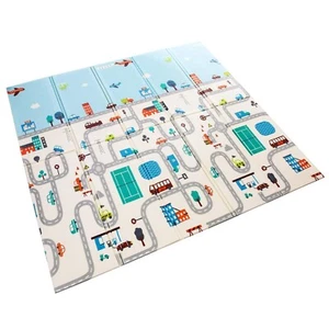 Alfombra de juego Plegable, Acolchada y Reversible (200x180cm) - Colchoneta - Imagen 1 de 4