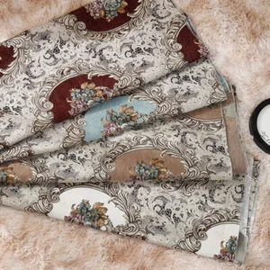 4 Colors / Aşka Embroidered Woven Jacquard Fabric - Picture 1 of 9