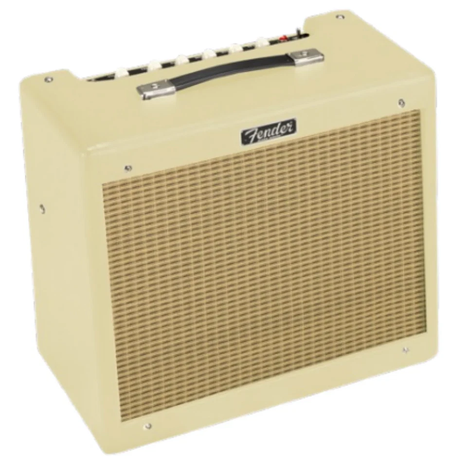 Fender Blues Junior IV 1x12 Combo Amplifier Blonde Nubtex - Image 1 of 1