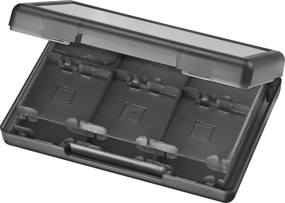 NEW Insignia NS-GN3DSGC101 Gray Video Game Storage Case for Nintendo 2DS 3DS XL - Image 1 of 1