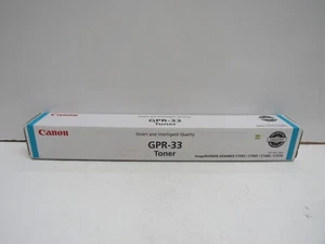 GENUINE CANON GPR-33 (2796B003) CYAN TONER - Bild 1 von 1