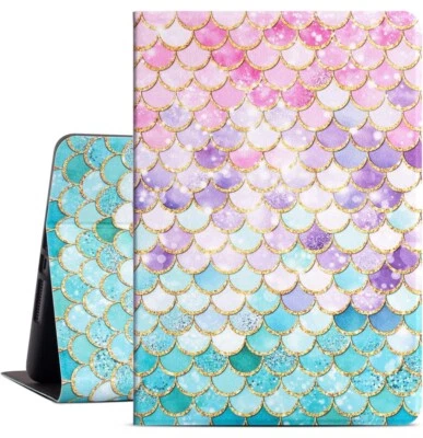 Funda Inteligente para iPad 9ª / 8ª / 7ª Generación 10.2" Sirena Multi-Ángulo Soporte Cubierta Foto 1 de 4