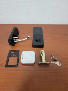 SMONET G2 Gateway Smart Door Lock w/ Wi-Fi Hub (Black) - TESTED - Picture 1 of 8