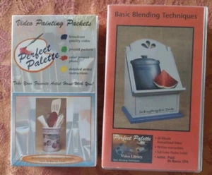 2 PATTI DeRenzo BÁSICO MEZCLA FRESA Sandía PROYECTO PINTURA VIDEO VHS NUEVO - Imagen 1 de 13