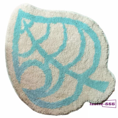 Alfombra Animal Crossing Leaf Juego Alrededor Alfombra Mechonada Suave 65*60cm Alfombra Puerta Foto 1 de 4