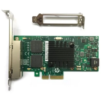HP 366T 1GB 4-Port Quad-Port 811546-001 Ethernet Network Adapter Card 816551-001 - Image 1 of 4